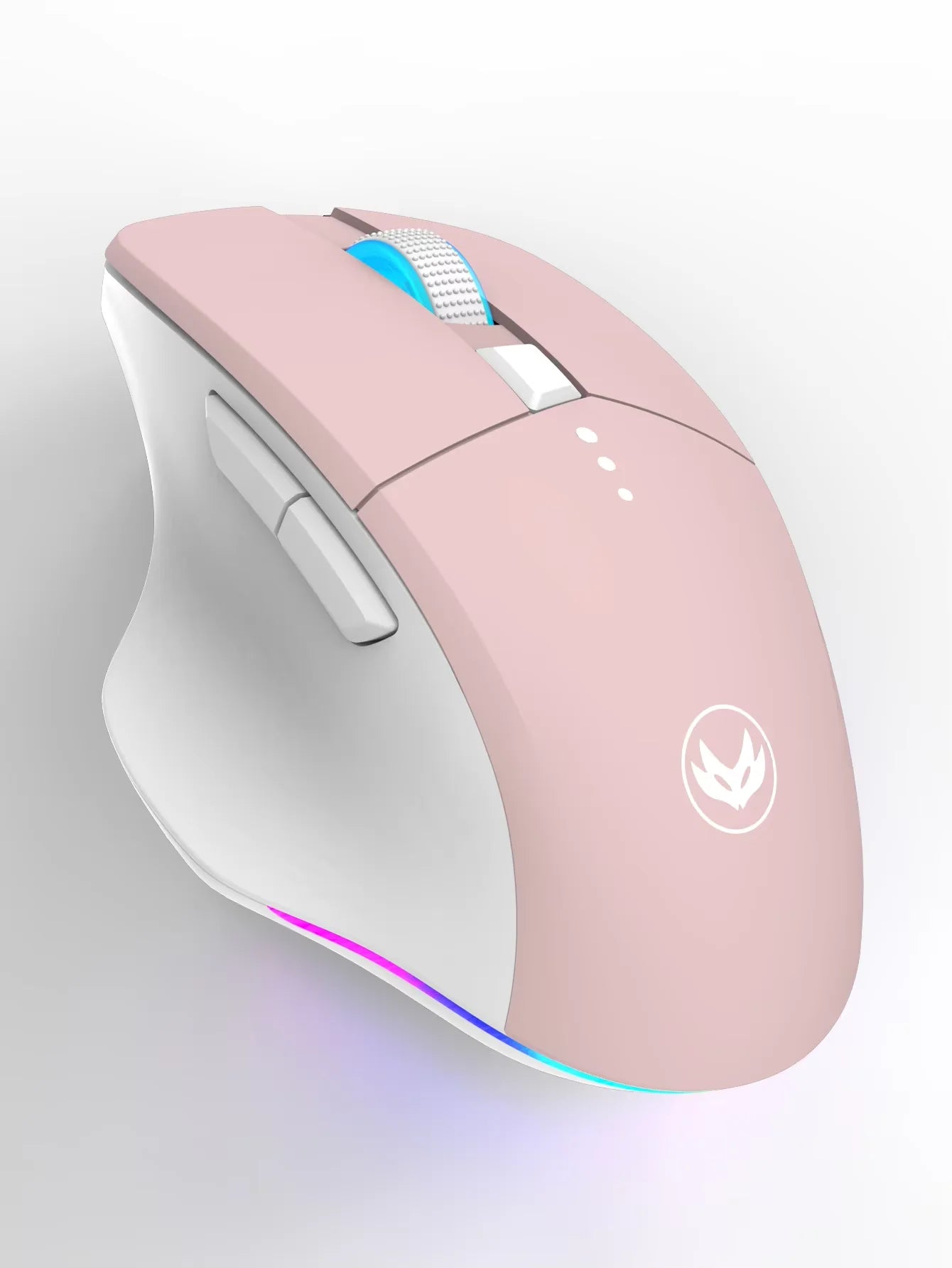 Dazzling wireless mouse, long battery life, high appearance level office games universal rechargeable mouse